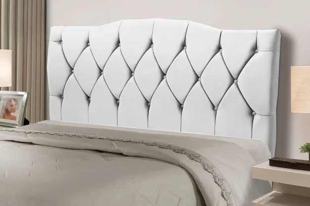 Cabeceira King Imperatriz 195 Corino Branco 2500 SR Cabec — Cabec King Corino Branco 2500