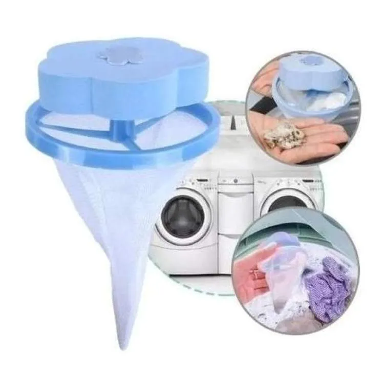 Coletor de Pelos e Fiapos para Maquinas de Lavar Clink — Branco