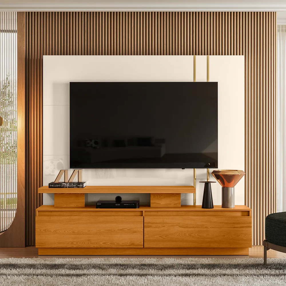 Home Theater New Apolo 183 Cinamomo.Off White Madetec — Cinamomo/Off White