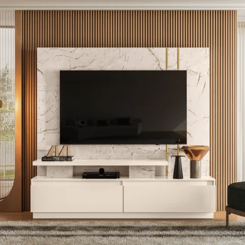 Home Theater New Apolo 183 Cinamomo.Off White Madetec