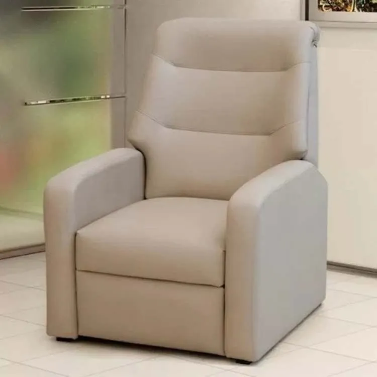 Poltrona do Papai D Prime Corino Preto 1005 D Salla — Veludo Inca - Bege 15