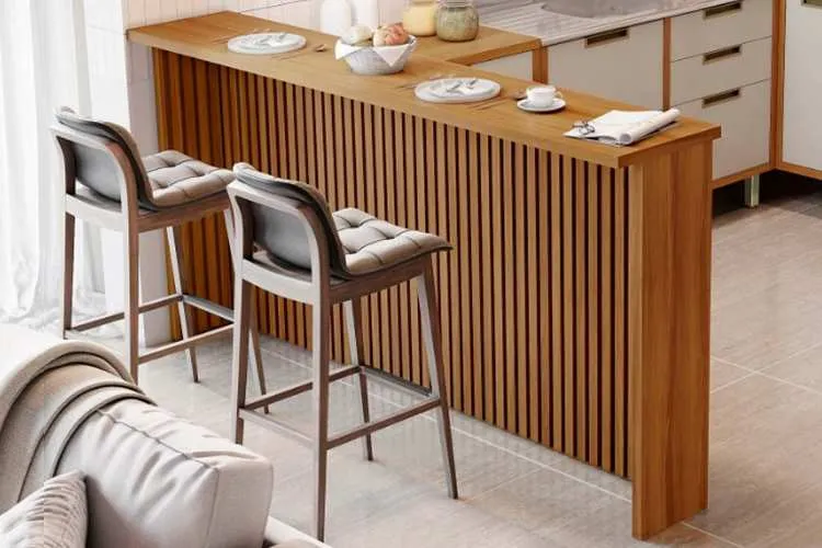 Painel de Ilha 120 para Cozinhas Nesher Freijo Nesher — Painel de Ilha 120 - Freijó