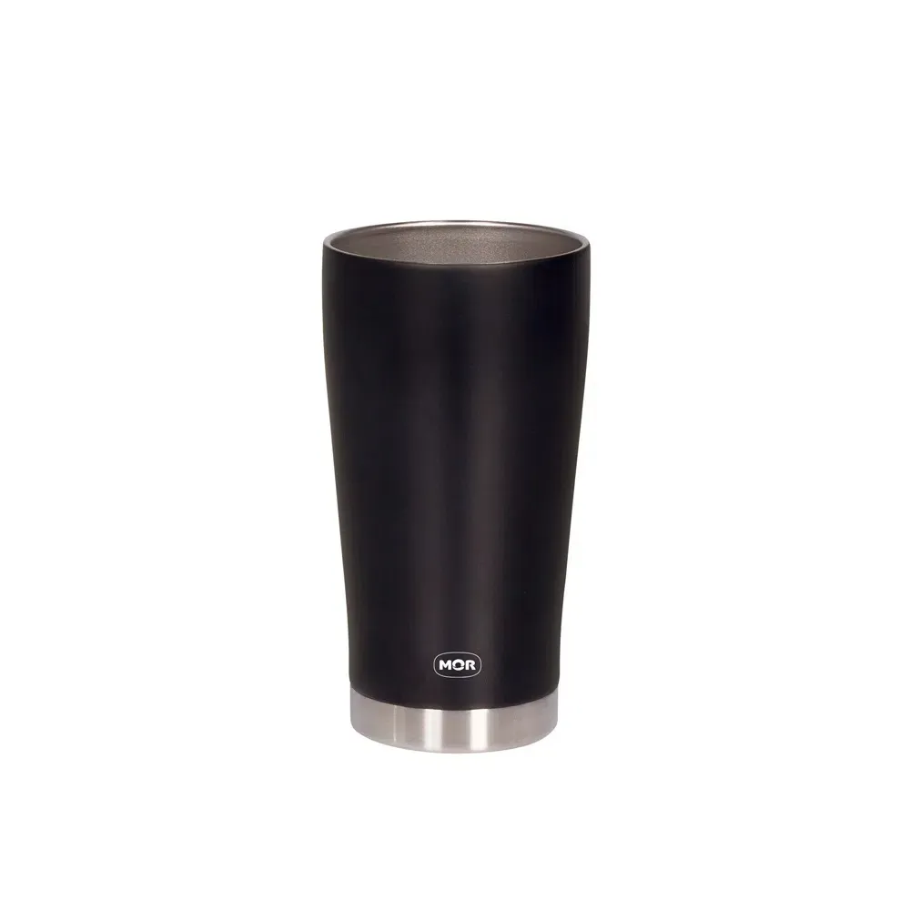 Copo Termico 550ml sem Tampa Preto Metalurgica Mor — Copo Térmico 550,00m  s/ Tampa - Preto