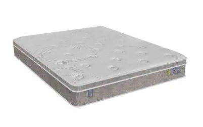 Colchao King Sealy Miami Molas Pocket 193x203x26 Plumatex — Colchão King Miami - 193