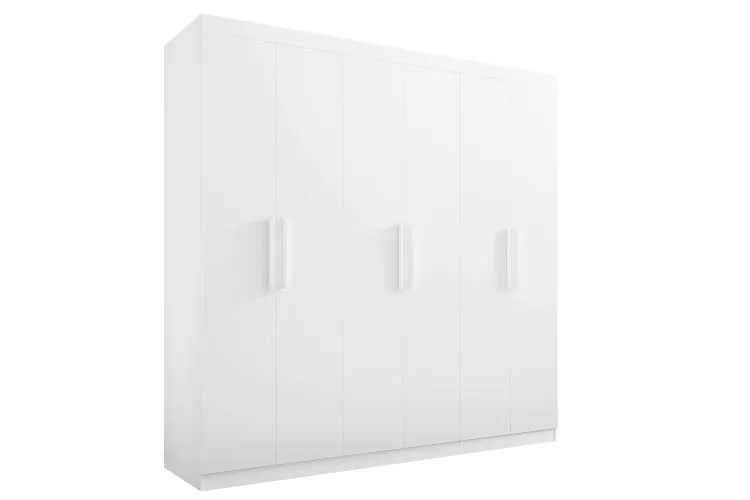 Roupeiro Colibri 6P D Doro — Branco