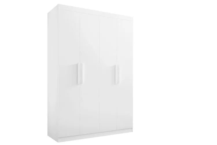 Roupeiro Colibri 4P D Doro — Branco