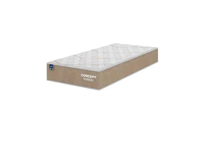 Colchao Solteirao King Concept Dream Molas Ensacadas 108x198x25 Bege Plumatex — Colchão Solteirao Concep Dream 108x198x25