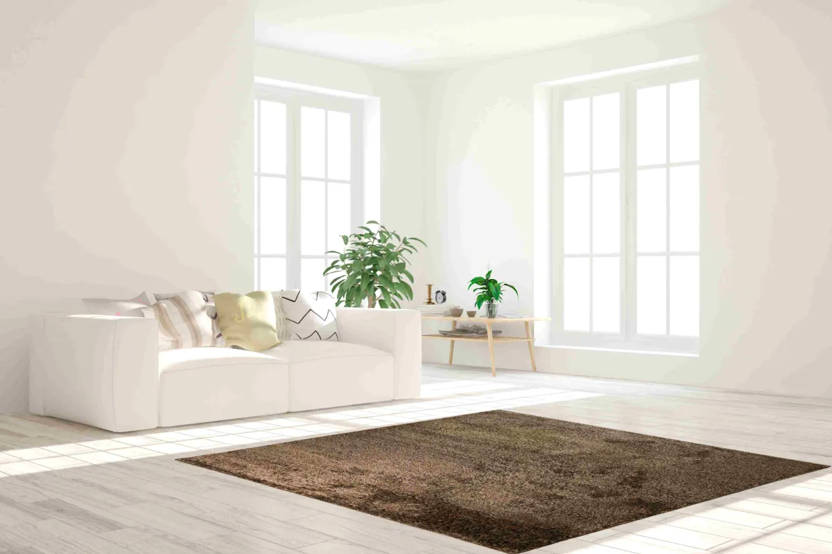 Tapete Apolo 1,50 x 2,00 Estampa Capuccino PrataTextil — Tapete Apolo 150x200 - Estampa Capuccino