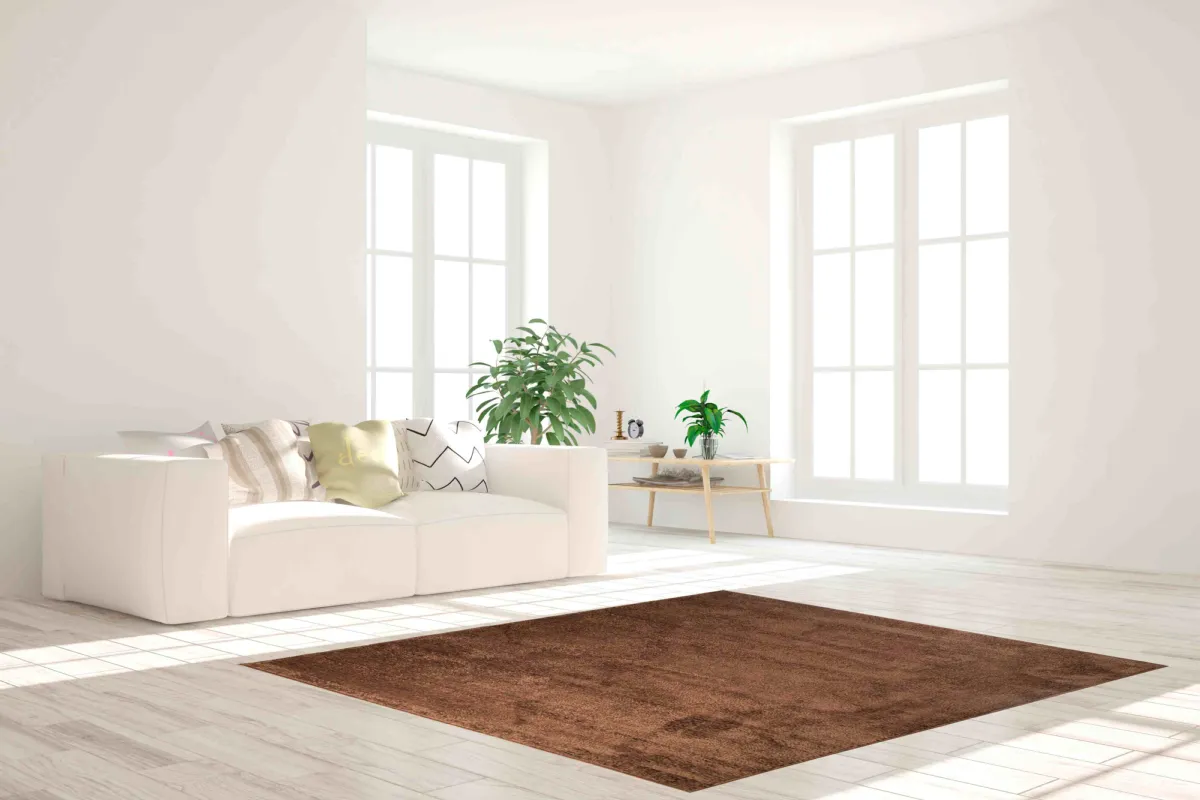 Tapete Apolo 1,50 x 2,00 Estampa Capuccino PrataTextil — Tapete Apolo 150x200 - Estampa Chocolate