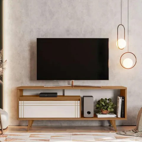 Bancada NT 1315 163 1P1N Freijo Trend.Off White Notavel