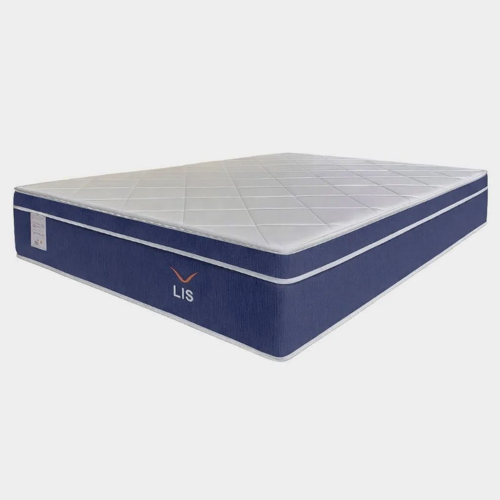 Colchao Casal Smart Lis Blue Molas Ensacadas 138x188x25 Plumatex — Colch]ao Casal Smart Lis