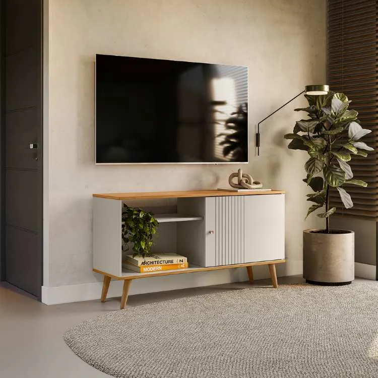 Rack Rubi 120 Linea Brasil — Nature.Off White