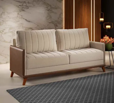 Estofado Living Conceito 2 Metros Viero