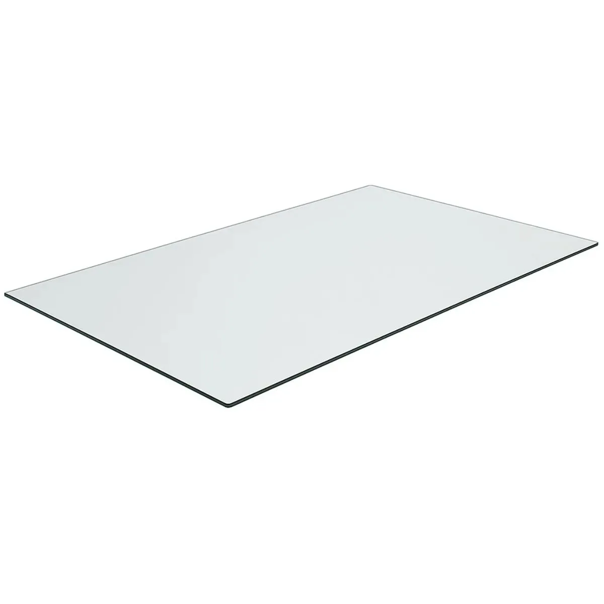 Canto Copo para Mesa Dubai 120X80 Cinamomo da Cel Moveis — Vidro 120x80 4mm Incolor