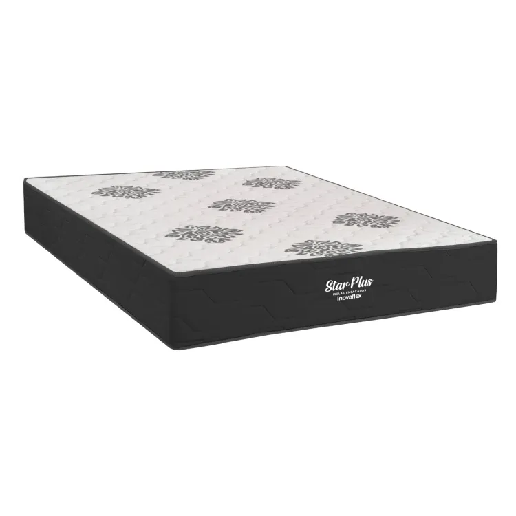 Colchao Casal Star Plus Molas Pocket 138x188x25 InovaFlex — Colchão Solteiro Star Plus 88x188x25