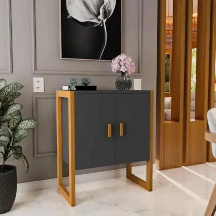 Buffet Diamond 2P Maria Moveis — Cinza