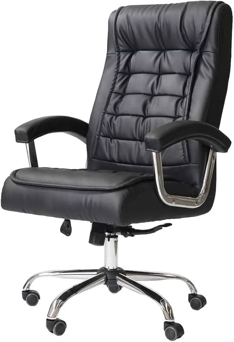 Cadeira Presidente New Premier Molas Preta Bulk — Preto