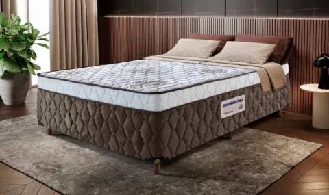 Colchobox Casal Plennus Molas Ensacadas 138x188x59 America Colchoes