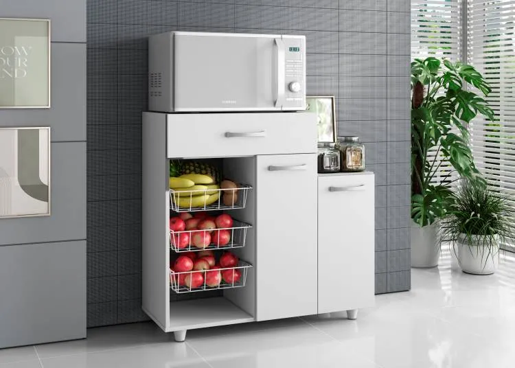 Fruteira Aramoveis 2P1G3C Aramoveis — Branco