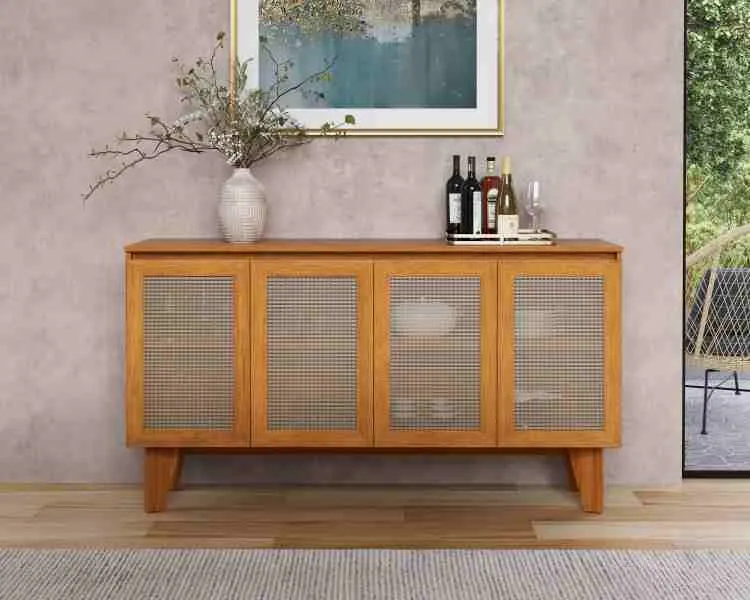 Buffet Topazio 4P J&A Moveis — Nature