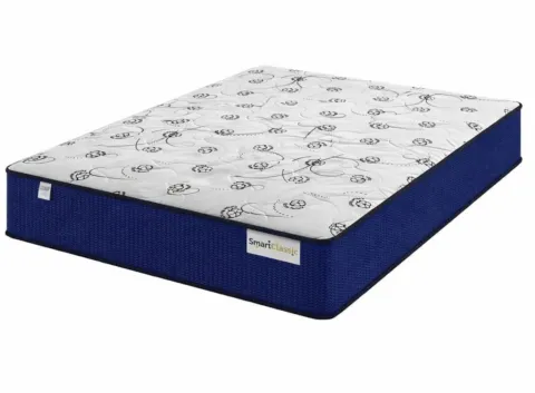 Colchão Casal Smart Classic Molas Ensacadas 138x188x22 Azul Plumatex