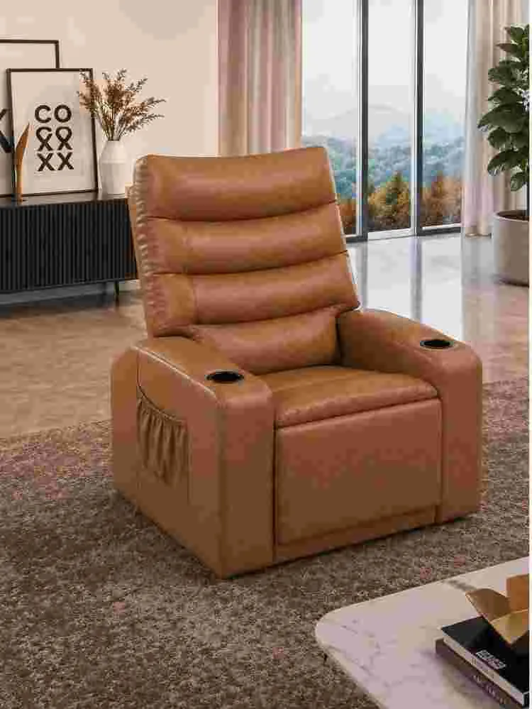 Poltrona do Papai Siena Ref 14 Courino Caramelo 2606-A Luxury — Courino Caramelo 2309-A