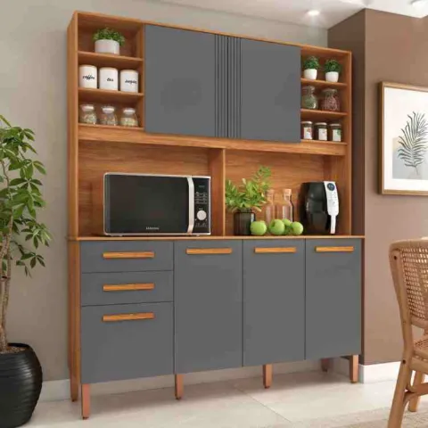 Kit Cozinha Malaga 6P2G Fellicci