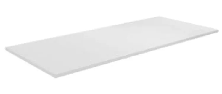 Tampo Plus 120 MDP 15mm Exclusivo para Balcao Larissa Pop Branco Moveis Parana — Tampo 120 - Branco
