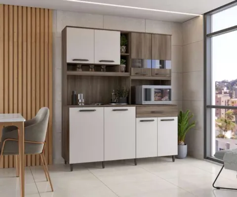 Kit Cozinha Veneza Pop Plus 9P1G3N 3V Moveis Parana