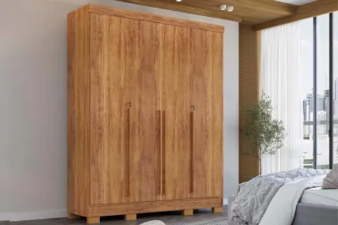 Roupeiro Domus 4P3G 4V Rud Rack