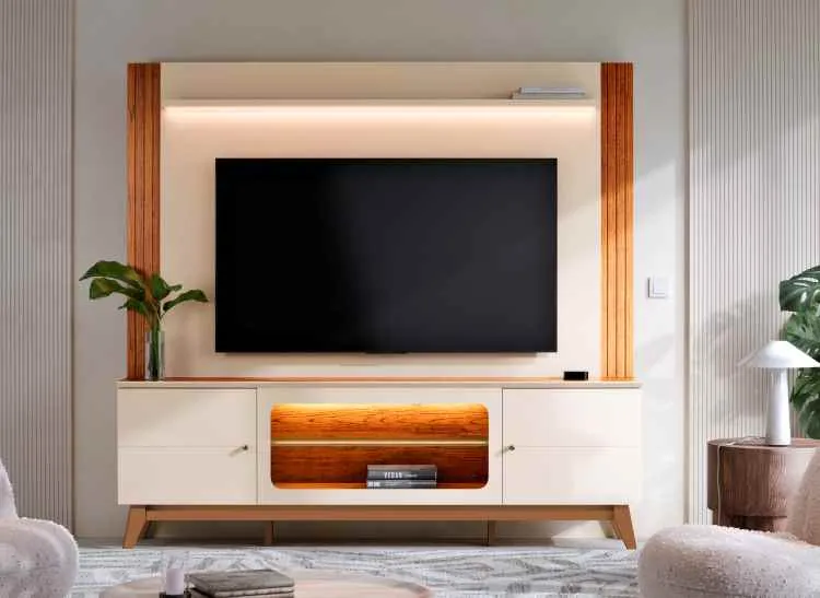 Home Maceio Mobler — Off White/Canela