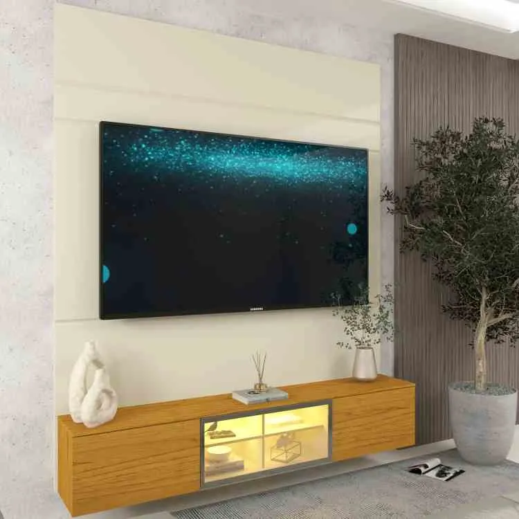 Home Luminare Reflecta 153 com LED Off White/Off White 3V Gelius — Off White/Naturale