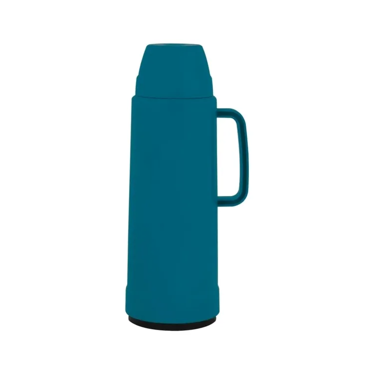 Garrafa Termica Use 1 Litro Netuno Azul Metalurgica Mor — Garrafa Termica 1L - Oceano - Azul