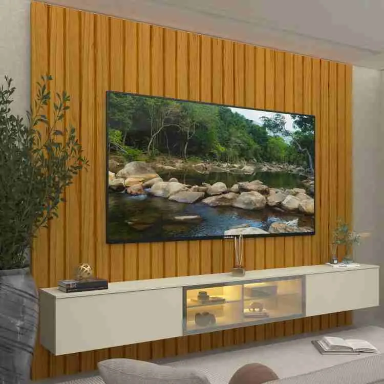 Home Majestade/Luminare Ripado 230 com LED 5V Gelius — Naturale/Off White