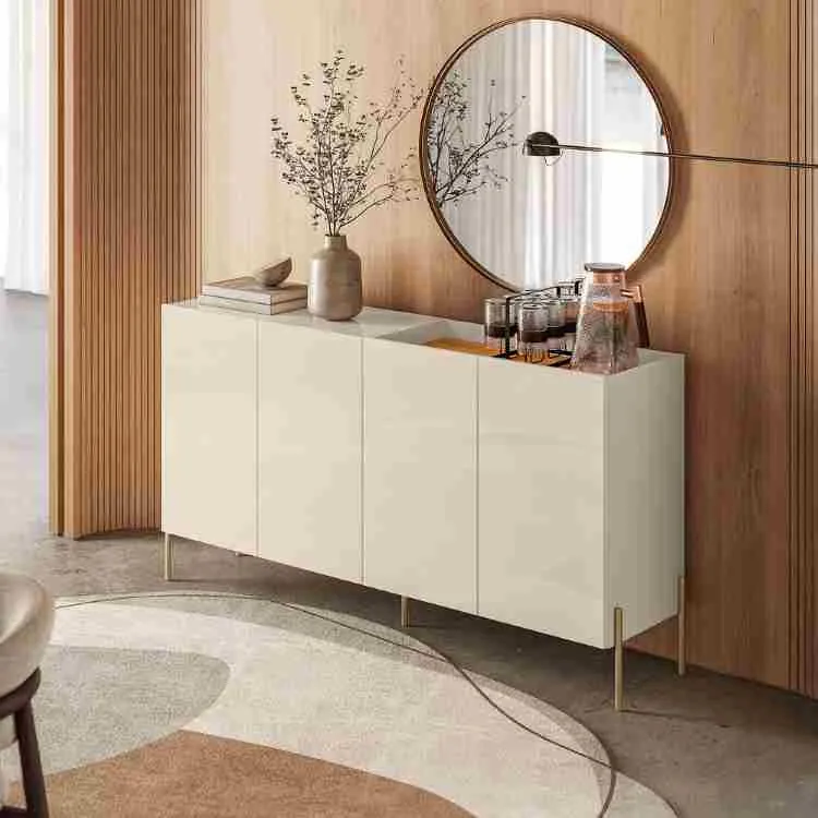 Buffet Cais 4P Madetec — Cinamomo/Off White