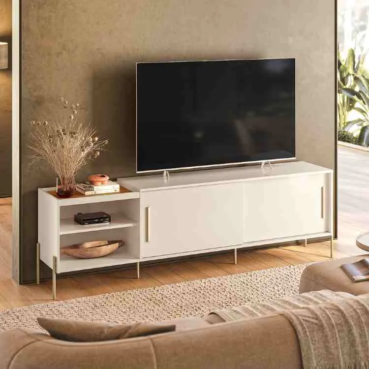 Bancada Mare 190 2P Madetec — Cinamomo/Off White