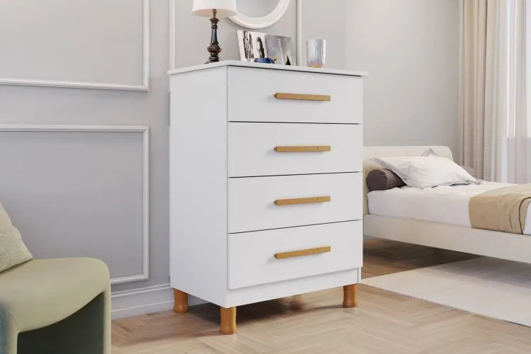 Comoda Lisboa 4G Kaiki — Branco