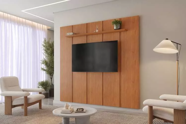 Painel Dominus 232x250 Naturale Mavaular Moveis — Painel Dominus - Naturale