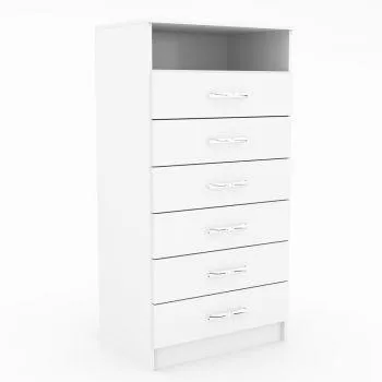 Comoda Itaperuna.Buzios 6G AS Moveis — Branco