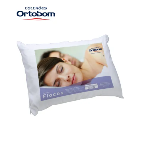 Travesseiro Flocos Conforto15x40x60 Ortobom