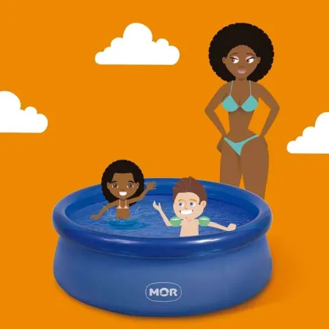 Piscina Inflavel Splash Fun Circular 1000L Metalurgica Mor