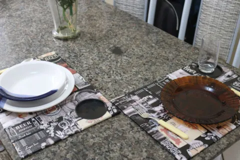 Bandeja para Jogo Americano Porta Copo Sortidos Portal Acess