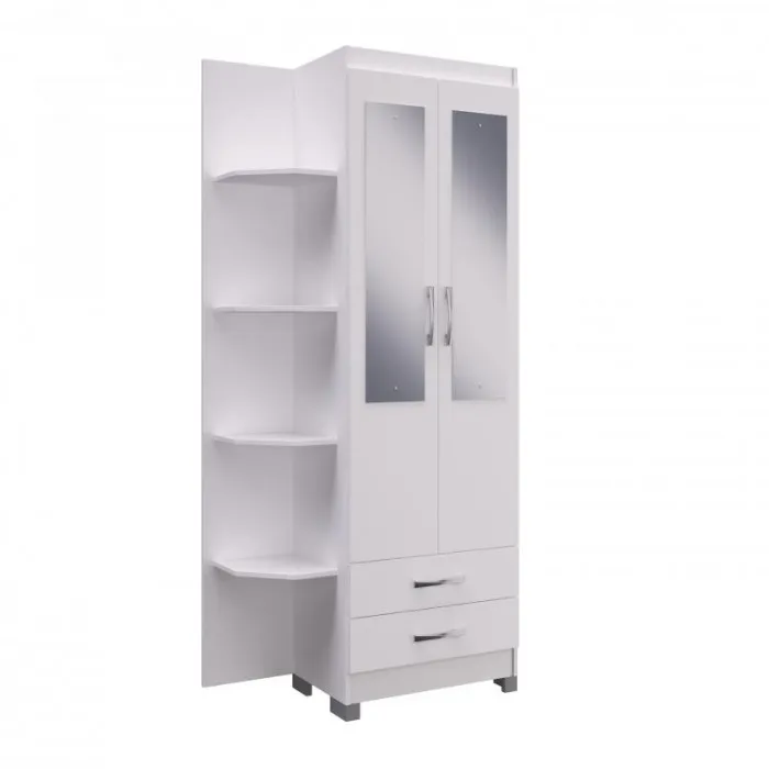 Kit com 2 s para Roupeiro Trento Infantil Doripel — Espelho