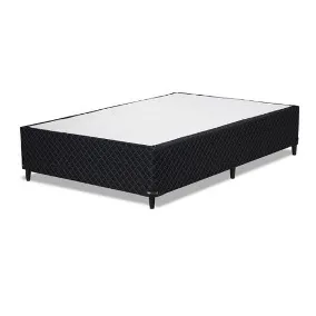 Base Box Casal Elegancy 138x188x30 Preto Paropas — Casal/ Preto