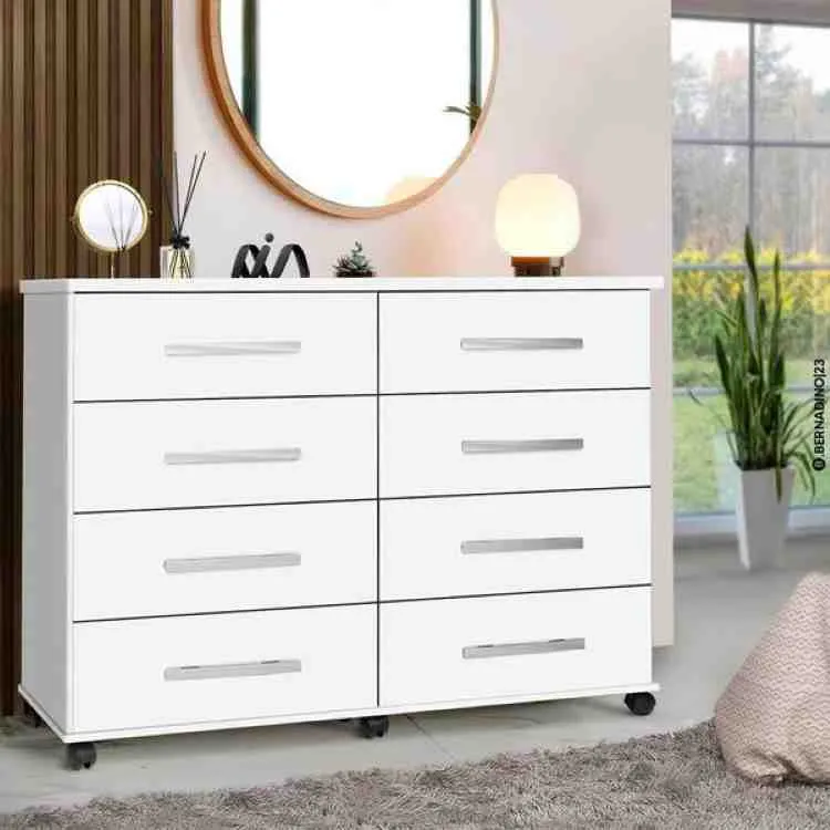 Comoda Jade 8G Primus — Branco