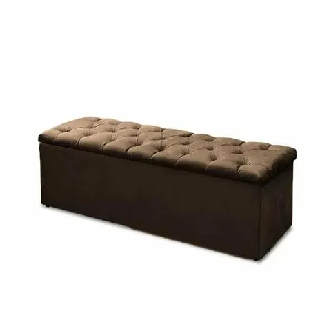 Recamier Casal Dubai Corino Marrom SR Cabec — Casal Corino Marrom