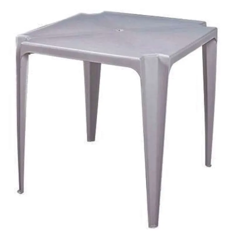 Mesa Plastica Bela Vista Branco Metalurgica Mor — Mesa Plastica Bela Vista Branco