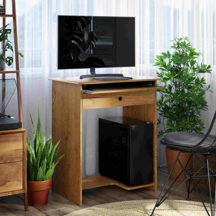 Mesa de Computador Pratica EJ Moveis — Freijo