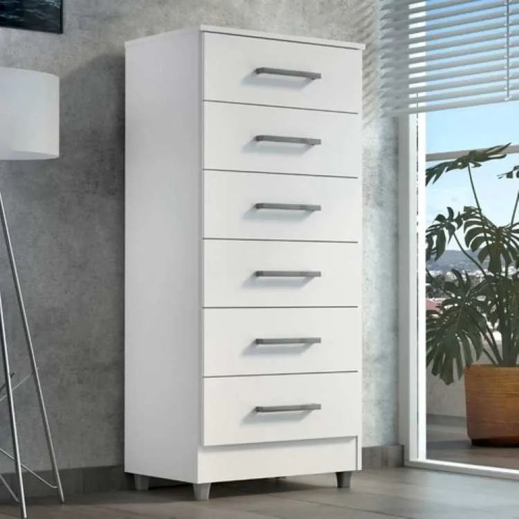 Comoda Helena 6Gav Quarta Divisao — Branco