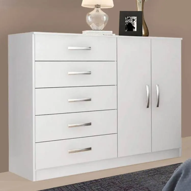 Comoda Araruama.Miracema 5G2P AS Moveis — Branco
